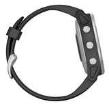 Garmin Fenix 6S Silver Black Band Watch