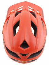 Troy Lee Designs Youth Flowline MIPS Helmet Point Coral/Charcoal 