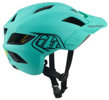 Troy Lee Designs Youth Flowline MIPS Helmet Point Charcoal/Real Tea 