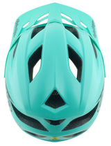 Troy Lee Designs Youth Flowline MIPS Helmet Point Charcoal/Real Tea 