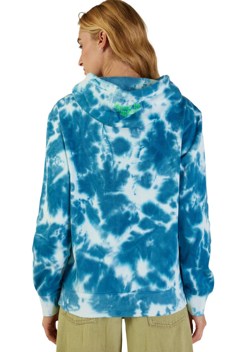 Fox W ATLAS FLEECE PO BluWhite BACK FACING MODEL
