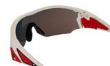 BZ Optics CRIT Gloss White HD Mirror Glasses