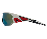 BZ Optics CRIT Gloss White HD Mirror Glasses