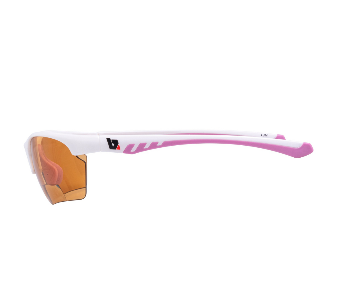 BZ Optics LJM White/Pink HD Photochromic Bifocal Glasses