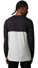 Fox RYAKTR LS PREMIUM TEE Black BACK FACING MODEL