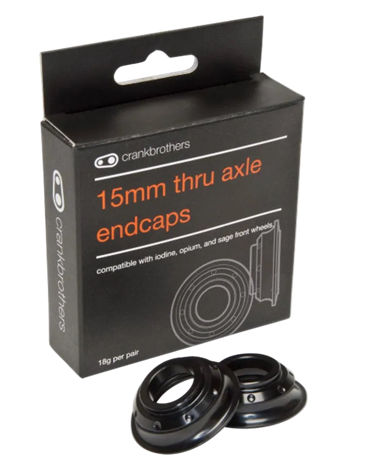 Crank Brothers PART WHEEL WHEEL KIT / FRONT 15MM ENDCAP IODINE