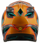 Troy Lee Designs D4 Carbon MIPS Helmet Crest Gold