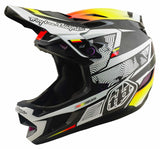 Troy Lee Designs D4 Carbon MTB Helmet MIPS Lined Up Black