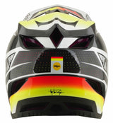 Troy Lee Designs D4 Carbon MTB Helmet MIPS Lined Up Black