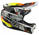 Troy Lee Designs D4 Carbon MTB Helmet MIPS Lined Up Black