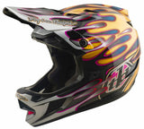 Troy Lee Designs D4 Carbon MIPS Helmet Overspray Gold/Black