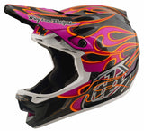 Troy Lee Designs D4 Carbon MIPS Helmet Torched Carbon/Magenta