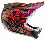 Troy Lee Designs D4 Carbon MIPS Helmet Torched Carbon/Magenta