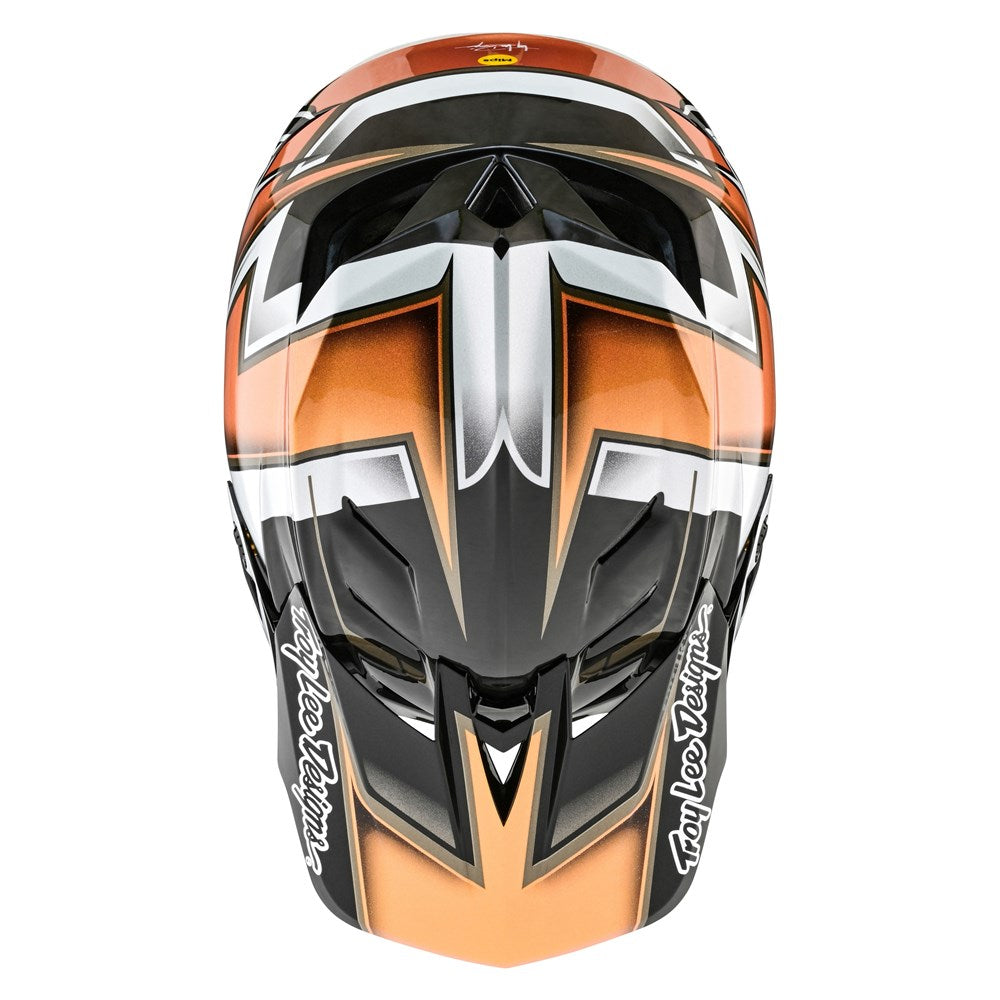 Troy Lee Designs 24.1 D4 CARBON AS HELMET MIPS EVER BLACK / GOLD