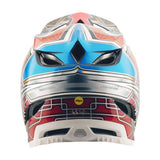 Troy Lee Designs 25.2 D4 CARBON HELMET MIPS LOWRIDER BLUE