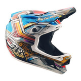 Troy Lee Designs 25.2 D4 CARBON HELMET MIPS LOWRIDER BLUE
