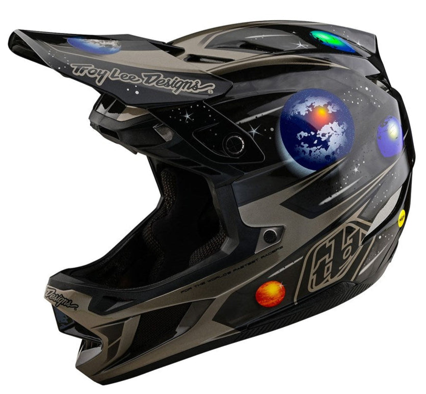 TLD D4 Carbon AS Helmet Spacian Black XLG/2XL