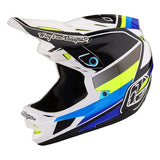 Troy Lee Designs 24.1 D4 Composite AS Helmet MIPS Reverb White / Blue