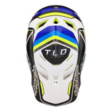 Troy Lee Designs 24.1 D4 Composite AS Helmet MIPS Reverb White / Blue