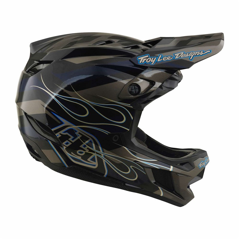 Troy Lee Designs D4 AS Composite MTB Helmet Burst Gray