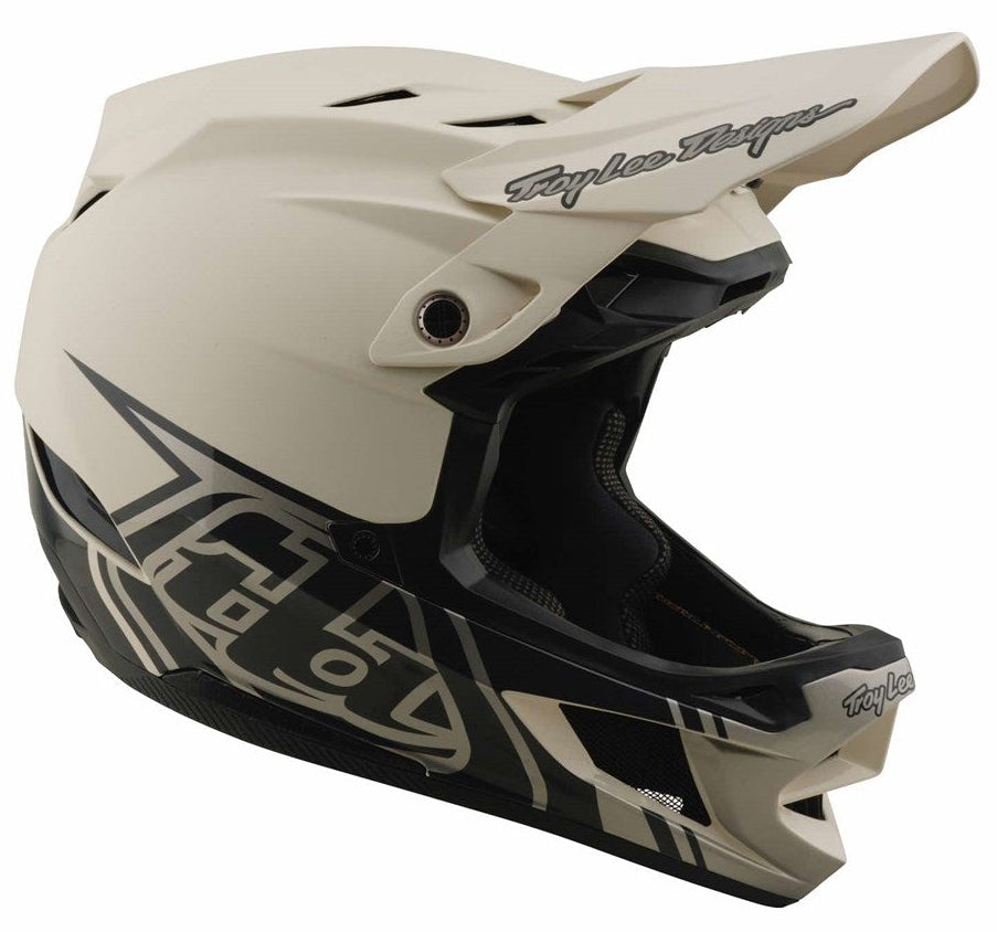 Troy Lee Designs D4 Composite MIPS Helmet Stealth Pumice