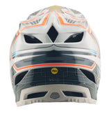 Troy Lee Designs D4 Composite Helmet MIPS 25.2 Lowrider Grey