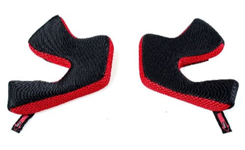 TLD D3 3D CHEEKPADS RED