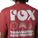 Fox ROCKWILDER SS PREM TEE Scarlet DETAILS