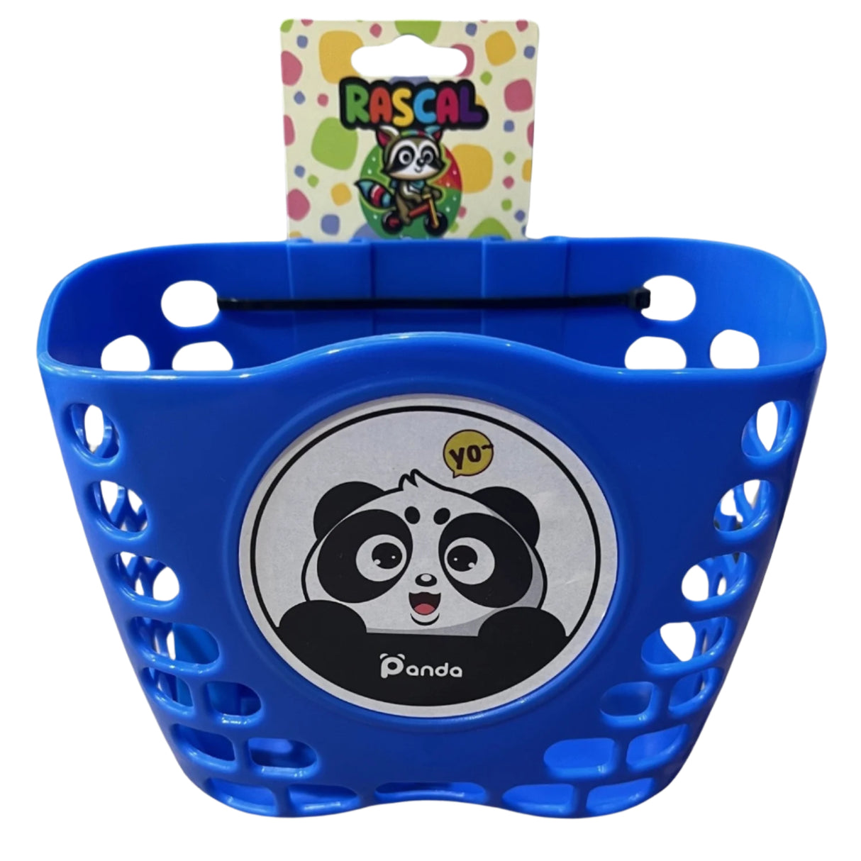 Rascal Kids Scooter with Blue Basket