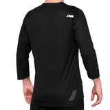 100 Percent AIRMATIC 3/4 Jersey Black