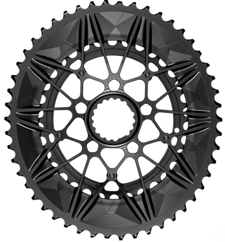 absoluteBLACK Oval PREMIUM 2X for Cannondale Road Spidering - BLACK