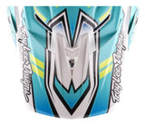 Troy Lee Designs D4 Visor Crest Real Teal 