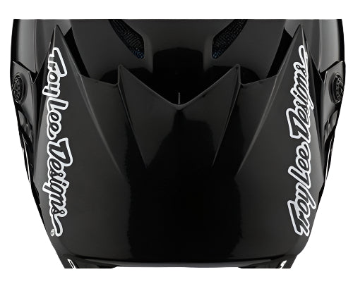 TROY LEE DESIGNS 21 SE4 GP VISOR BLOCK BLACK / ORANGE