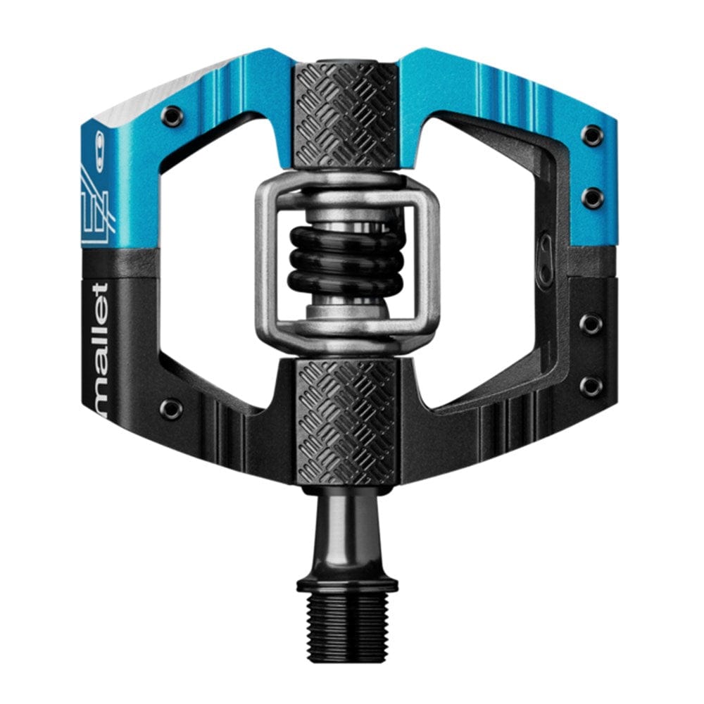 CRANKBROTHERS PEDAL Mallet E Long Spindle BLACK & BLUE BOD