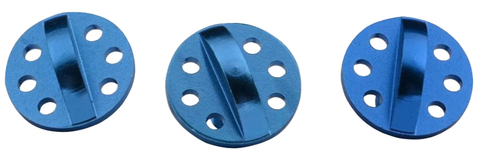 TLD A1/A2 Visor Screw Blue 3-Pack