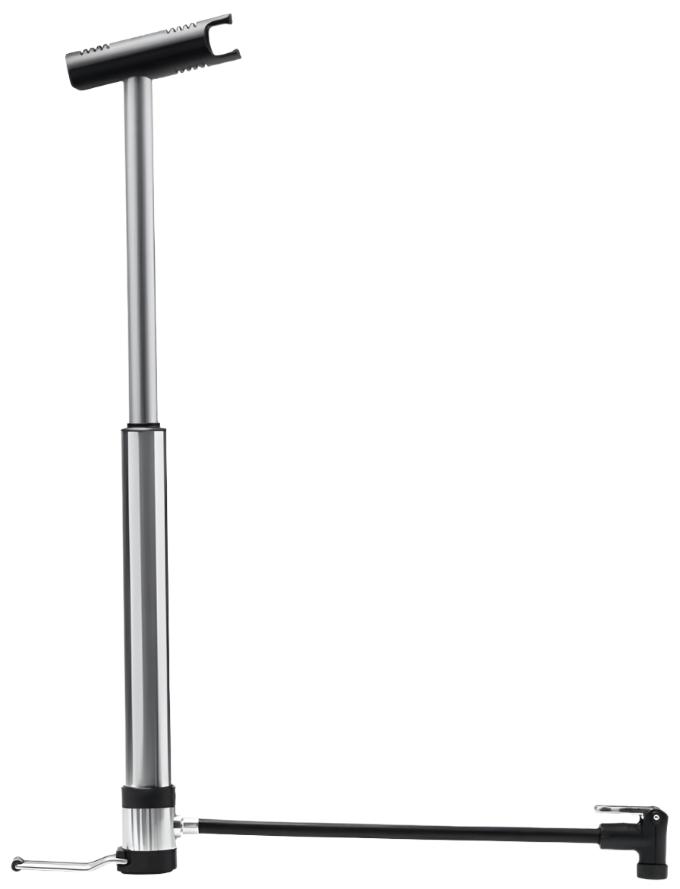CRANKBROTHERS PUMP KLIC HV MINI FLOOR SILVER (NEW 2023)