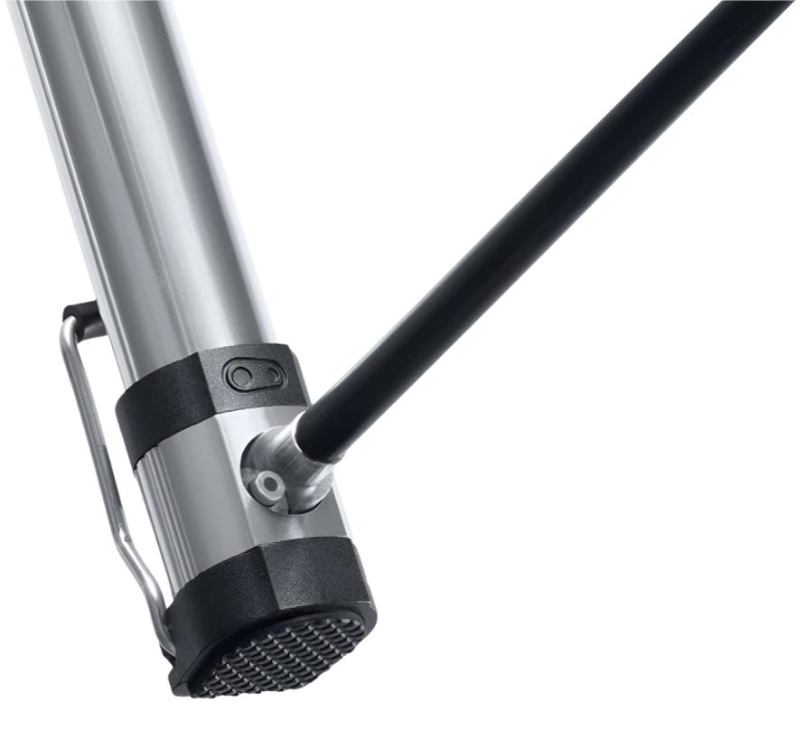 CRANKBROTHERS PUMP KLIC HV MINI FLOOR SILVER (NEW 2023)
