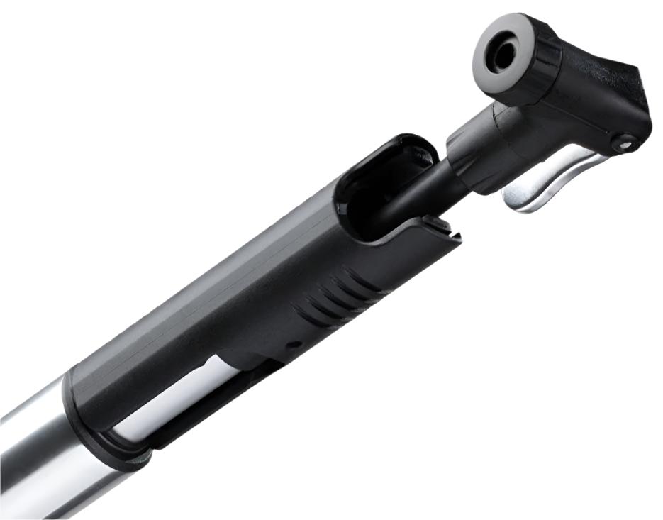CRANKBROTHERS PUMP KLIC HV MINI FLOOR SILVER (NEW 2023)