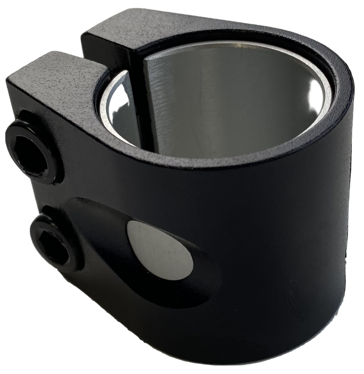 Grit Anodized Black Double Clamp