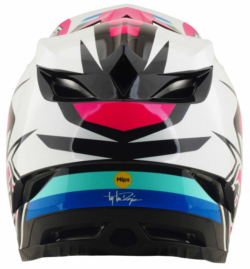 Troy Lee Designs D4 Poly MIPS Helmet Roamer Magenta 