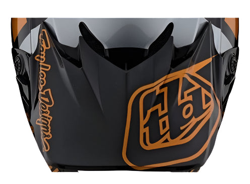 TROY LEE DESIGNS 21 SE4 POLY VISOR CHECKER BLACK / GOLD – Crooze Australia