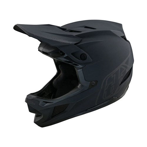 Troy Lee Designs 24.1 D4 POLY AS HELMET STEALTH BLACK