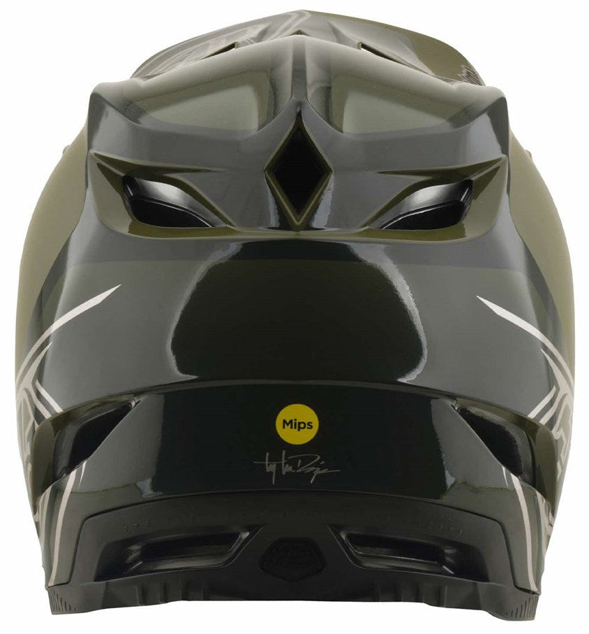 Troy Lee Designs D4 Poly MIPS Helmet Shadow Beetle