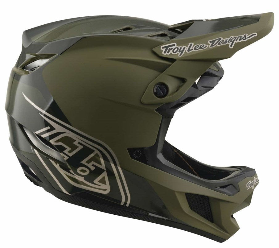 Troy Lee Designs D4 Poly MIPS Helmet Shadow Beetle 