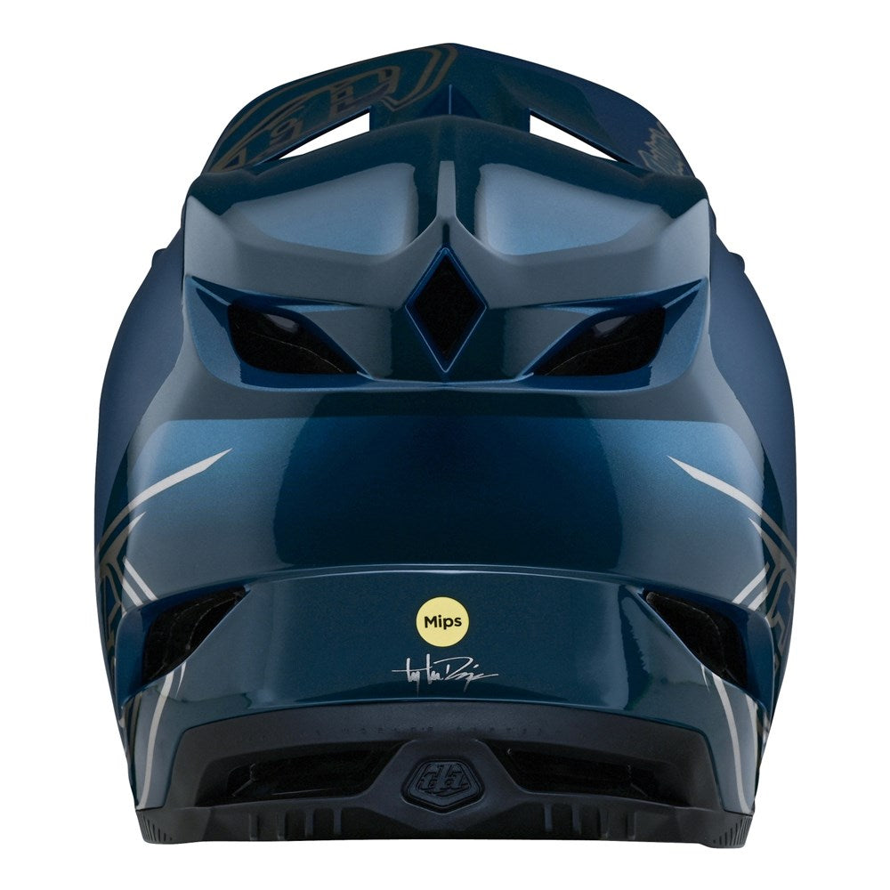 Troy Lee Designs 24.1 D4 POLY AS HELMET SHADOW BLUE