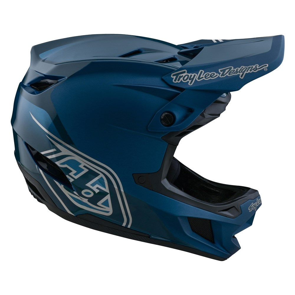 Troy Lee Designs 24.1 D4 POLY AS HELMET SHADOW BLUE