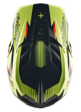 Troy Lee Designs D4 Poly Helmet MIPS Qualifier Black/Yellow 25.2