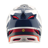 Troy Lee Designs 25.2 D4 POLY MIPS HELMET QUALIFER BLUE / WHITE