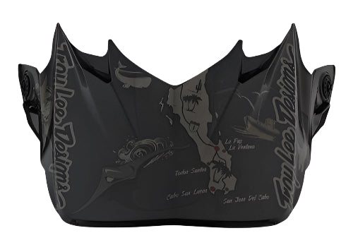 TLD 19 SE4 POLY VISOR BAJA BLACK