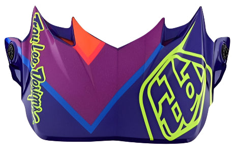 TLD 20 SE4 POLY VISOR BETA YELLOW / PURPLE